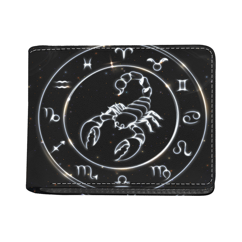 Astrology Scorpio Sign Print Bifold Wallet