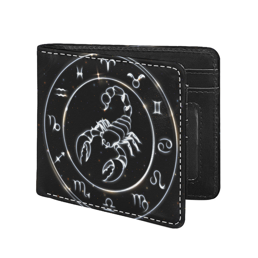 Astrology Scorpio Sign Print Bifold Wallet