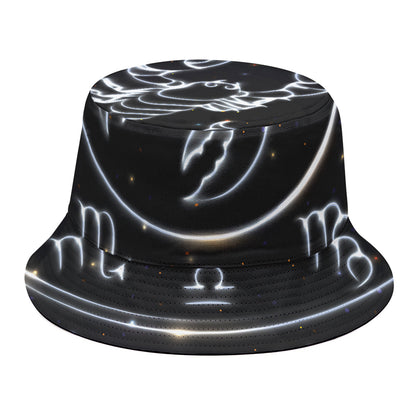 Astrology Scorpio Sign Print Bucket Hat