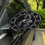 Astrology Scorpio Sign Print Car Side Mirror Covers