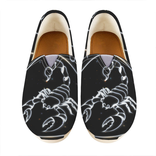 Astrology Scorpio Sign Print Casual Shoes