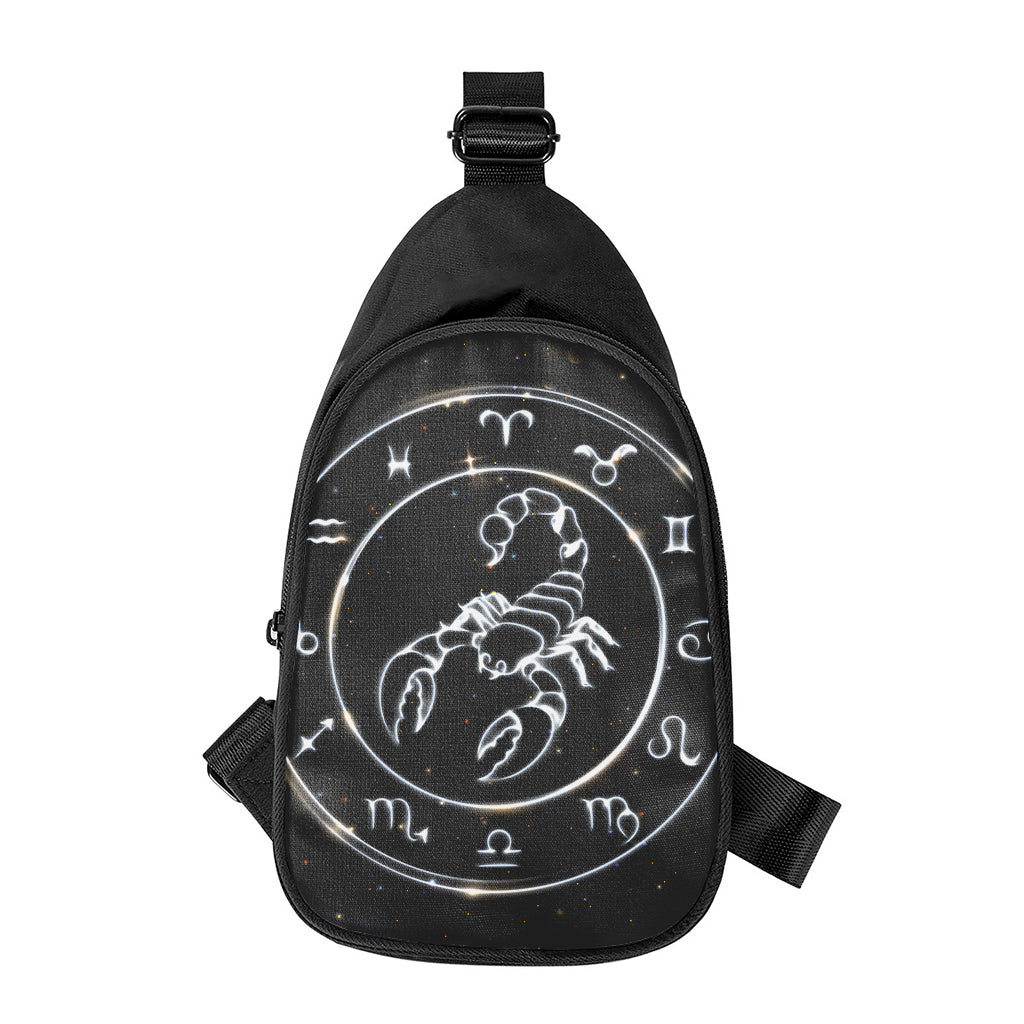 Astrology Scorpio Sign Print Chest Bag
