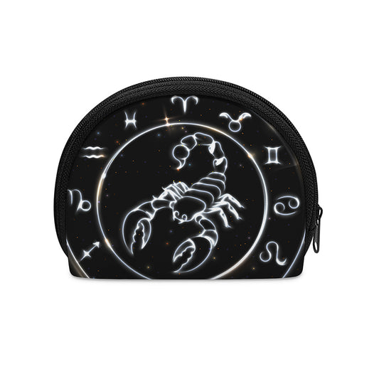 Astrology Scorpio Sign Print Coin Purse