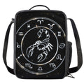 Astrology Scorpio Sign Print Crossbody Lunch Bag