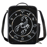 Astrology Scorpio Sign Print Crossbody Lunch Bag