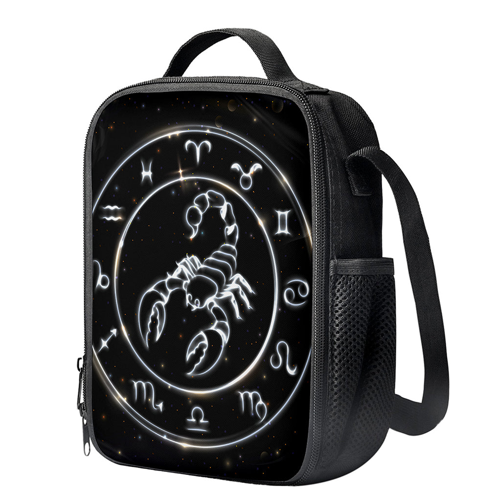 Astrology Scorpio Sign Print Crossbody Lunch Bag