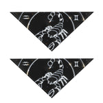 Astrology Scorpio Sign Print Dog Bandana