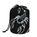 Astrology Scorpio Sign Print Drawstring Makeup Bag