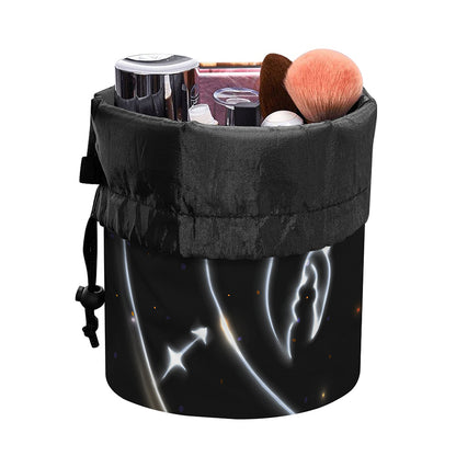 Astrology Scorpio Sign Print Drawstring Makeup Bag