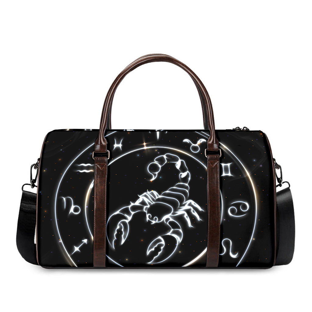 Astrology Scorpio Sign Print Duffle Bag