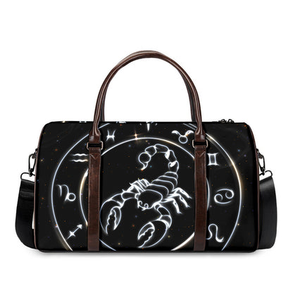 Astrology Scorpio Sign Print Duffle Bag