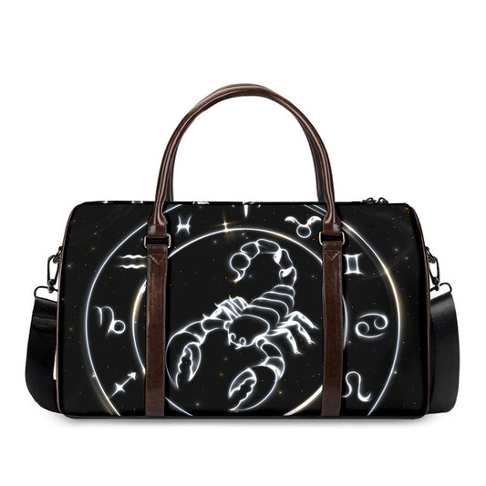 Astrology Scorpio Sign Print Duffle Bag
