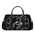 Astrology Scorpio Sign Print Duffle Bag