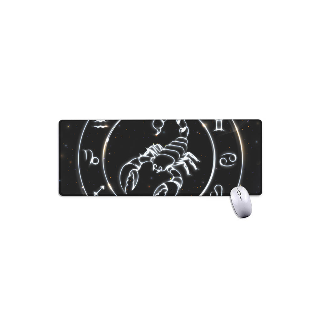 Astrology Scorpio Sign Print Extended Mouse Pad