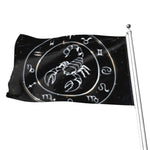 Astrology Scorpio Sign Print Flag
