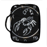 Astrology Scorpio Sign Print Front Pocket Bible Bag