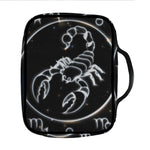 Astrology Scorpio Sign Print Front Pocket Bible Bag