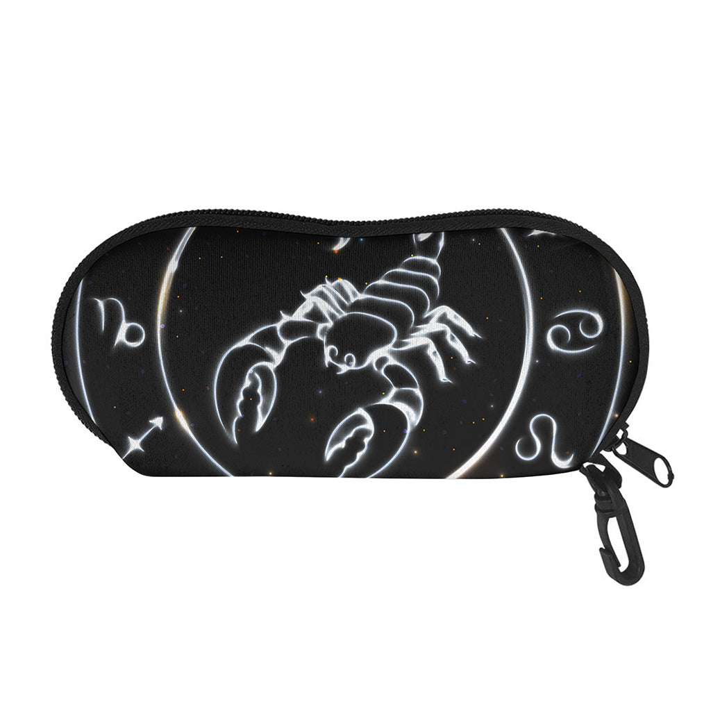 Astrology Scorpio Sign Print Glasses Case