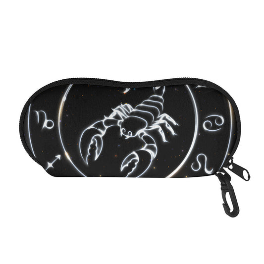 Astrology Scorpio Sign Print Glasses Case