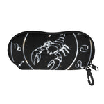 Astrology Scorpio Sign Print Glasses Case