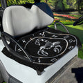 Astrology Scorpio Sign Print Golf Cart Seat Cover