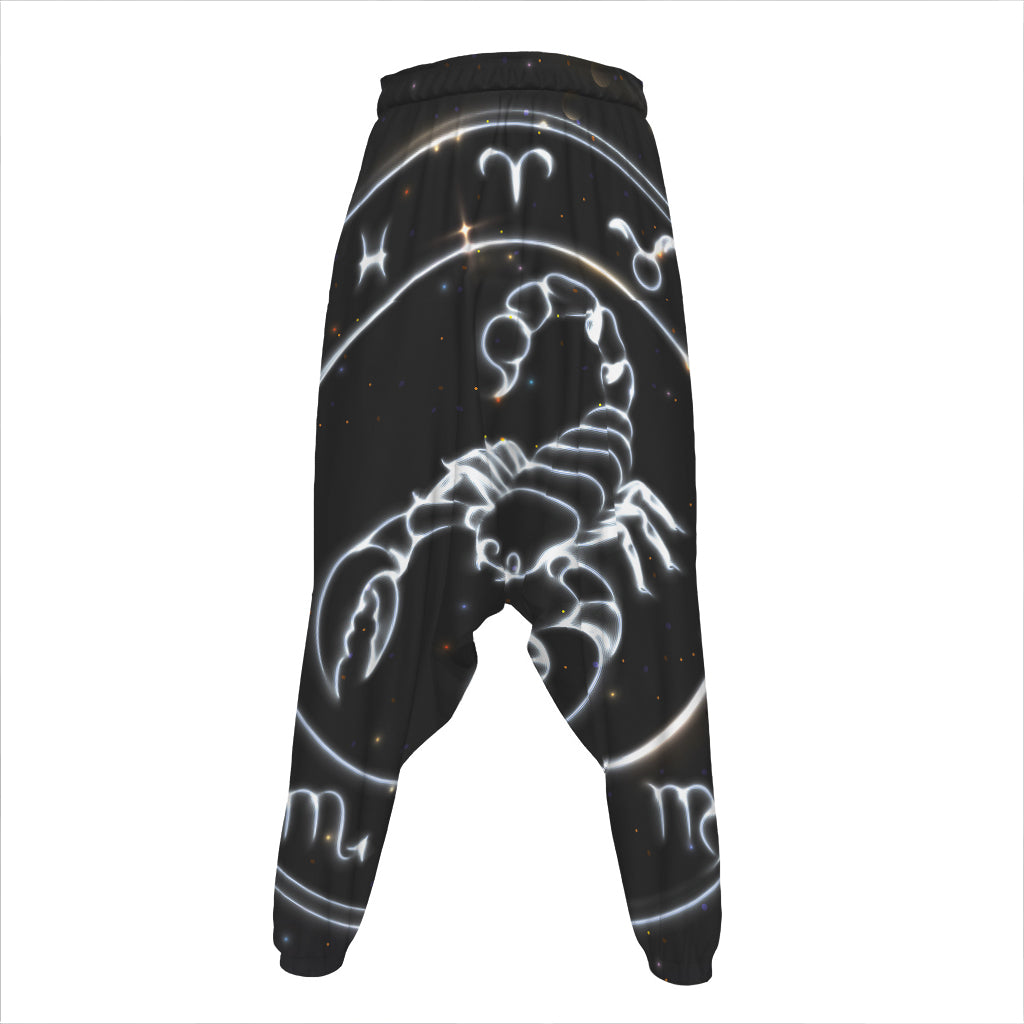 Astrology Scorpio Sign Print Hammer Pants