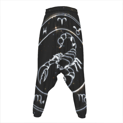 Astrology Scorpio Sign Print Hammer Pants