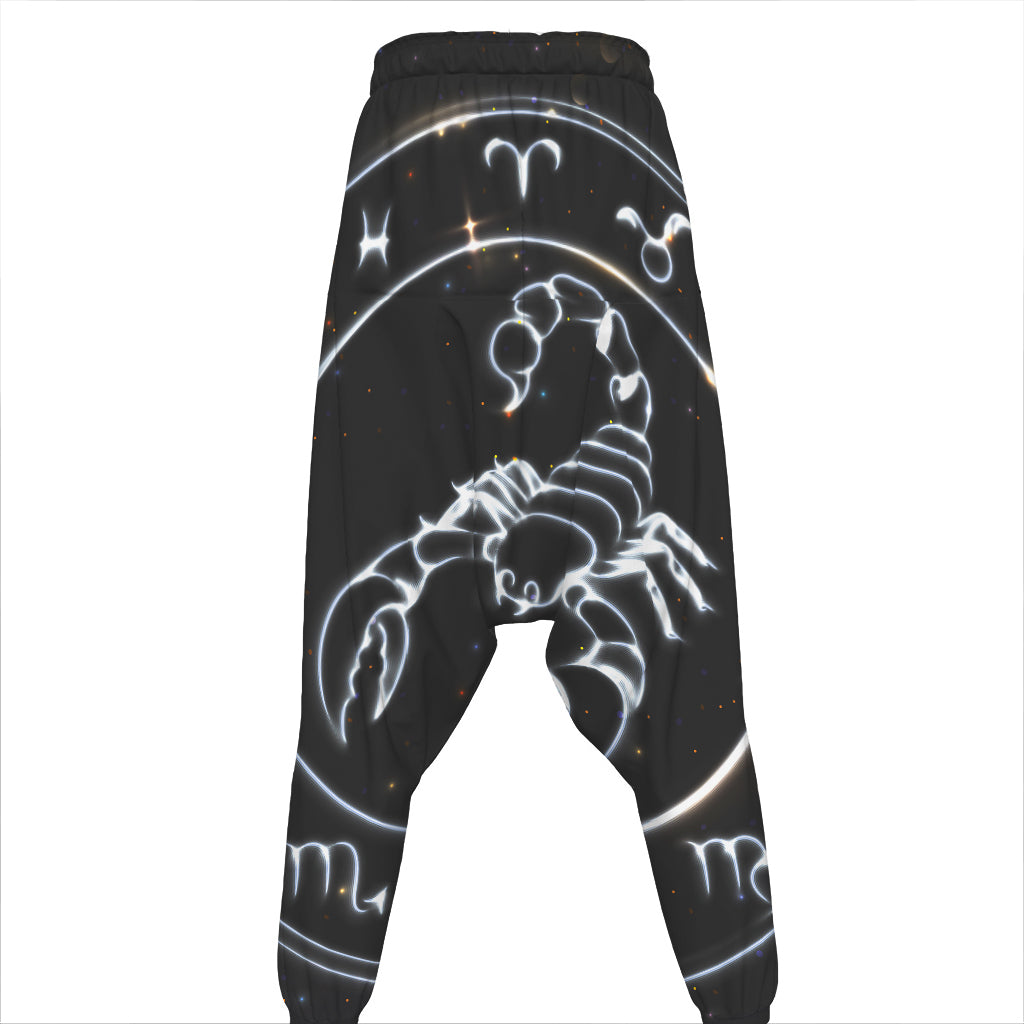 Astrology Scorpio Sign Print Hammer Pants