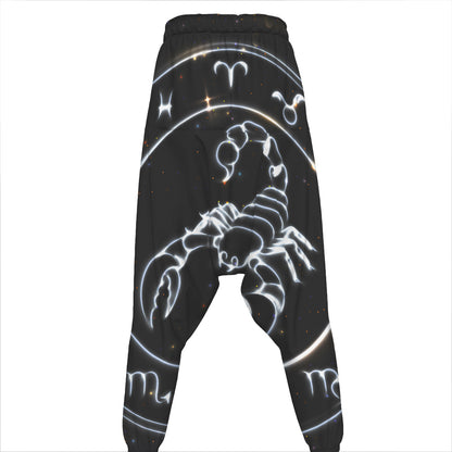 Astrology Scorpio Sign Print Hammer Pants