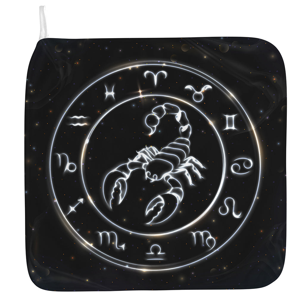 Astrology Scorpio Sign Print Hand Towel