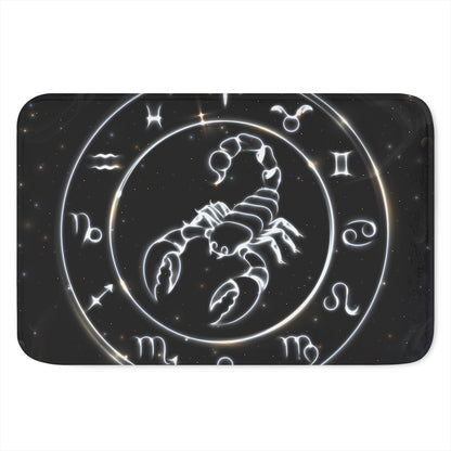 Astrology Scorpio Sign Print Indoor Door Mat