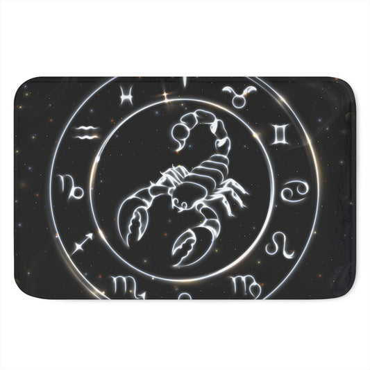 Astrology Scorpio Sign Print Indoor Door Mat