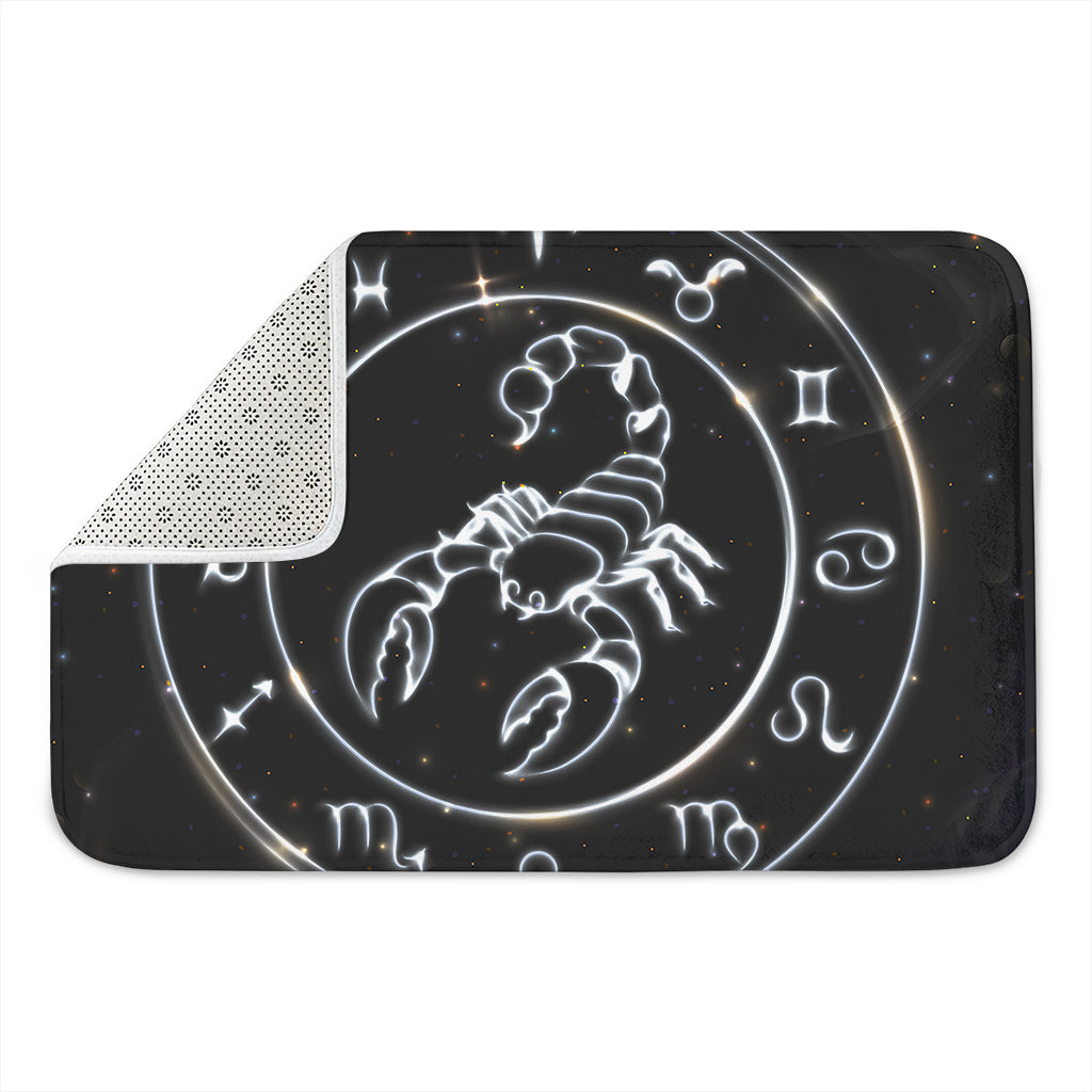 Astrology Scorpio Sign Print Indoor Door Mat