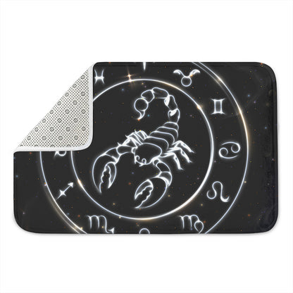 Astrology Scorpio Sign Print Indoor Door Mat