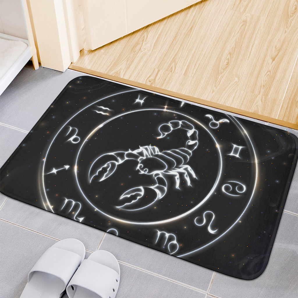 Astrology Scorpio Sign Print Indoor Door Mat
