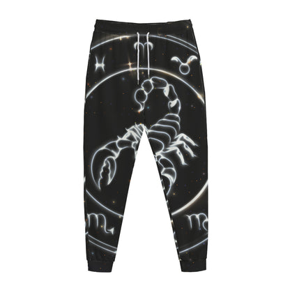 Astrology Scorpio Sign Print Jogger Pants