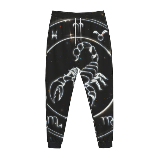 Astrology Scorpio Sign Print Jogger Pants