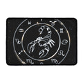 Astrology Scorpio Sign Print Kitchen Mat