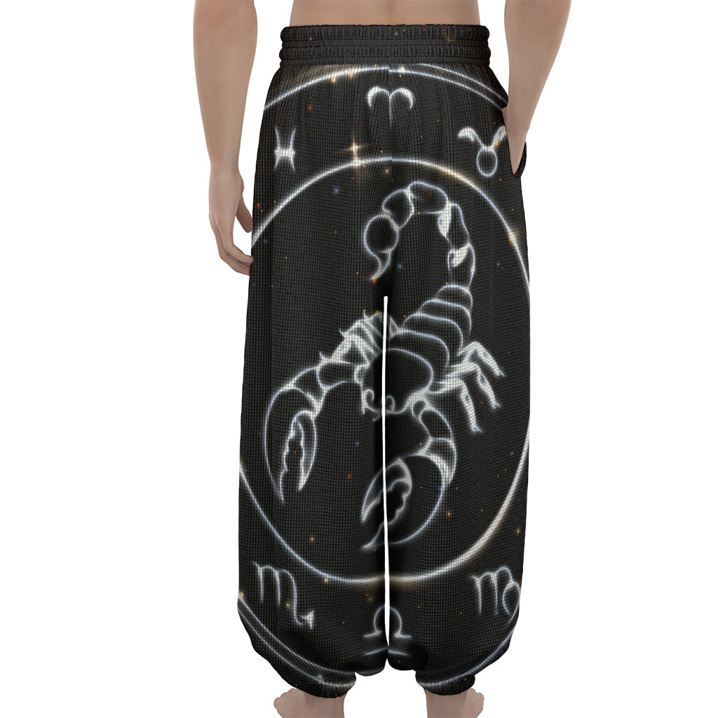 Astrology Scorpio Sign Print Lantern Pants