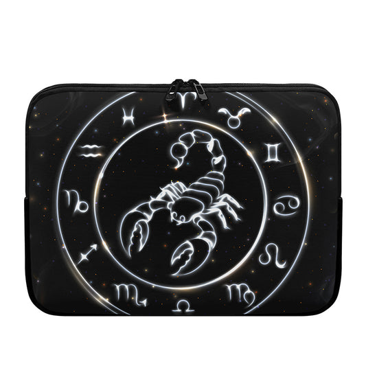 Astrology Scorpio Sign Print Laptop Sleeve