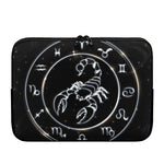 Astrology Scorpio Sign Print Laptop Sleeve