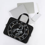Astrology Scorpio Sign Print Laptop Sleeve With Handle