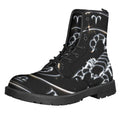 Astrology Scorpio Sign Print Lace-Up Boots