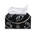 Astrology Scorpio Sign Print Leather Tissue Box Cover