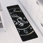 Astrology Scorpio Sign Print Long Kitchen Mat