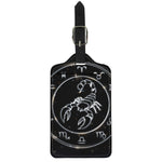 Astrology Scorpio Sign Print Luggage Tag
