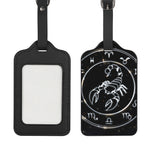 Astrology Scorpio Sign Print Luggage Tag