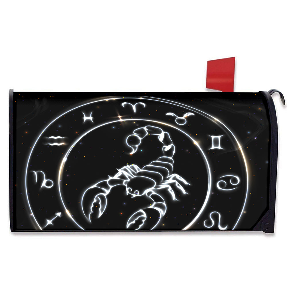 Astrology Scorpio Sign Print Mailbox Cover