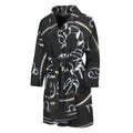 Astrology Scorpio Sign Print Men's Bathrobe