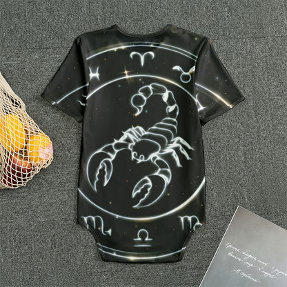 Astrology Scorpio Sign Print Men's Bodysuit